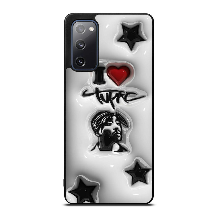 TUPAC SHAKUR RAPPER PLASTIC ART Samsung Galaxy S20 FE Case Cover