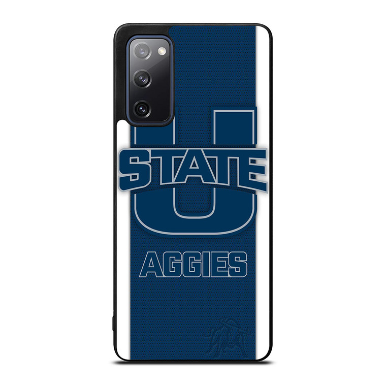 UTAH STATE AGGIES CARBON LOGO Samsung Galaxy S20 FE Case Cover