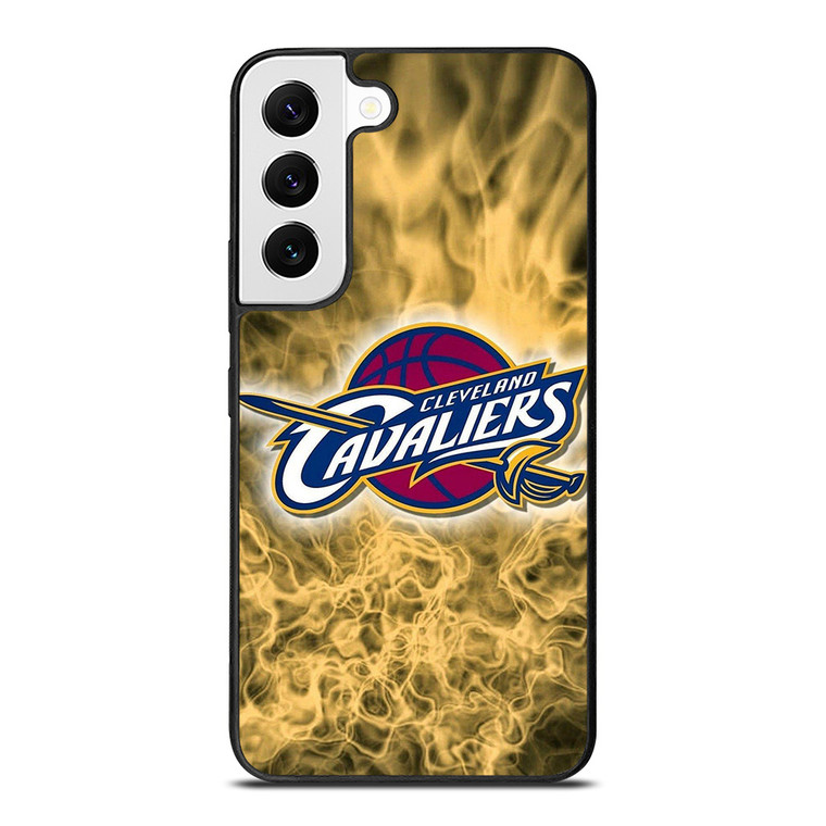 CLEVELAND CAVALIERS BASKETBALL NBA SMOKE Samsung Galaxy S22 Case Cover