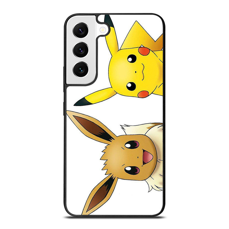 EEVEE PIKACHU POKEMON ANIME Samsung Galaxy S22 Case Cover EEVEE PIKACHU POKEMON ANIME Samsung Galaxy S22 Case Cover