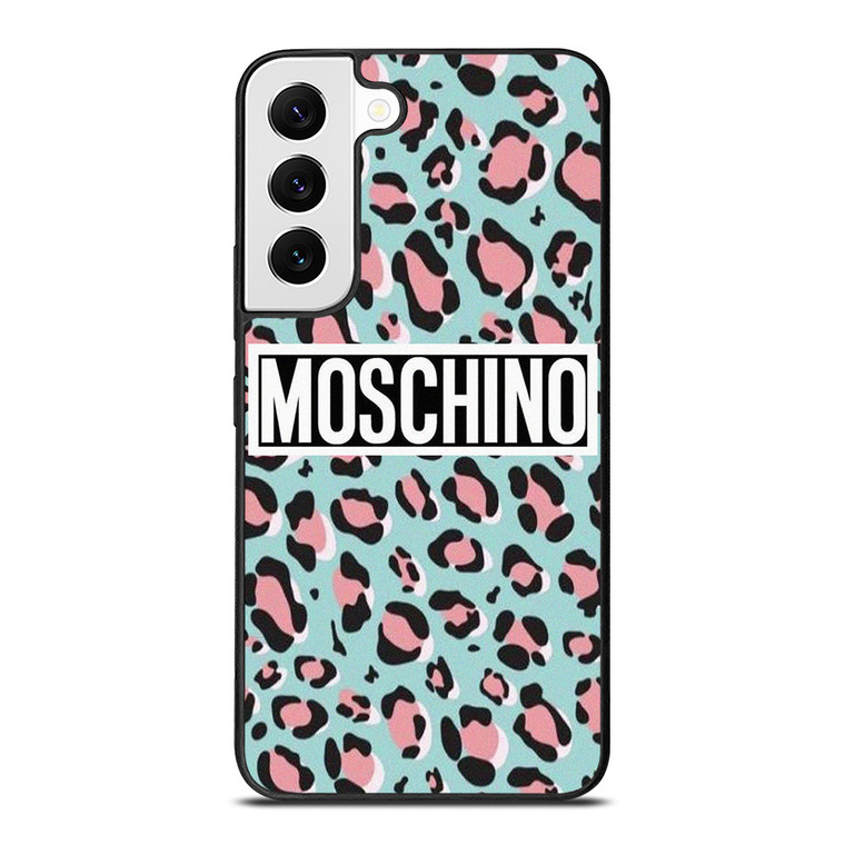 MOSCHINO LEOPARD SKIN Samsung Galaxy S22 Case Cover