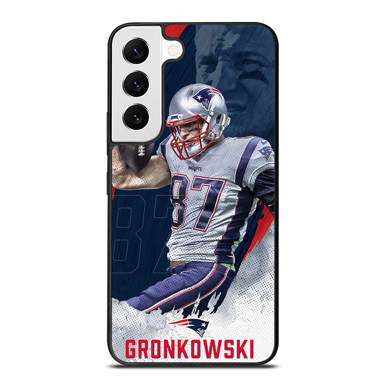 ROB GRONKOWSKI NEW ENGLAND PATRIOT FOOTBALL Samsung Galaxy S22 Case Cover