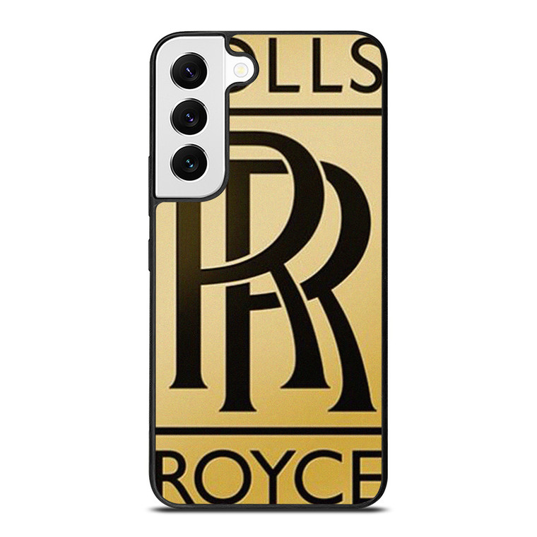 ROLLS ROYCE GOLD LOGO Samsung Galaxy S22 Case Cover ROLLS ROYCE GOLD LOGO Samsung Galaxy S22 Case Cover