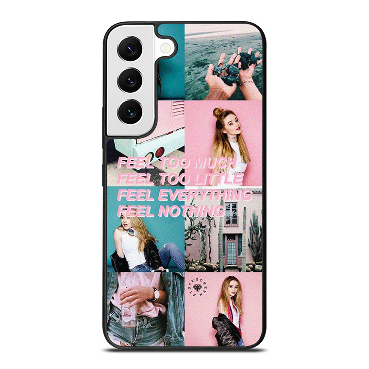 SABRINA CARPENTER FEEL COLLAGE Samsung Galaxy S22 Case Cover