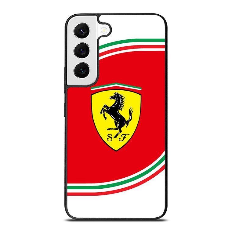 SF SCUDERIA FERRARI LOGO LIVERY Samsung Galaxy S22 Case Cover SF SCUDERIA FERRARI LOGO LIVERY Samsung Galaxy S22 Case Cover