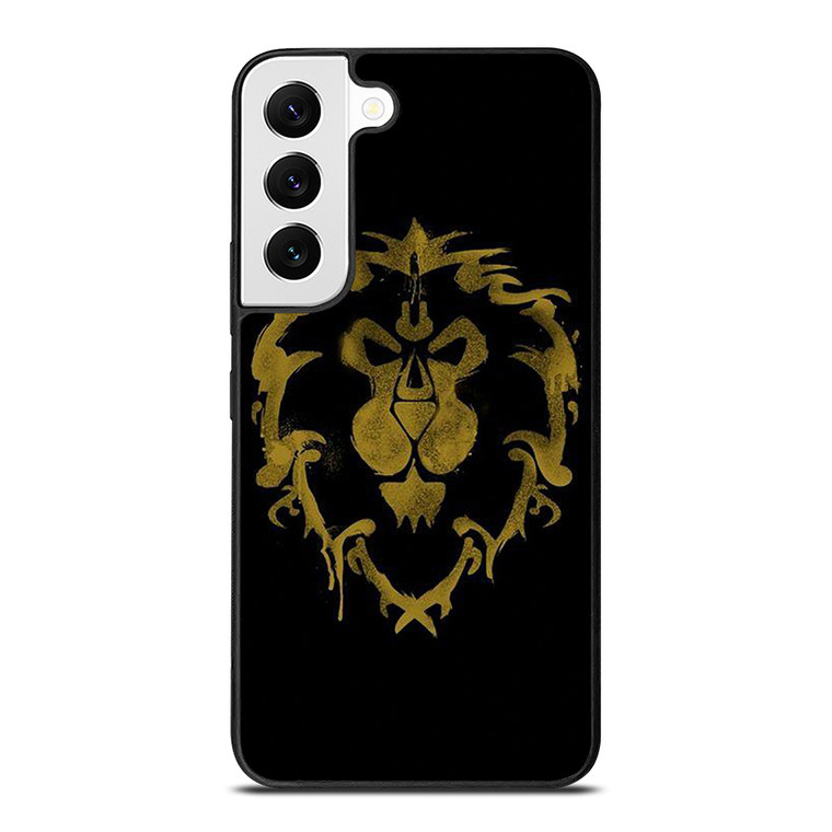 WORLD OF WARCRAFT ALLIANCE BLACK LOGO Samsung Galaxy S22 Case Cover