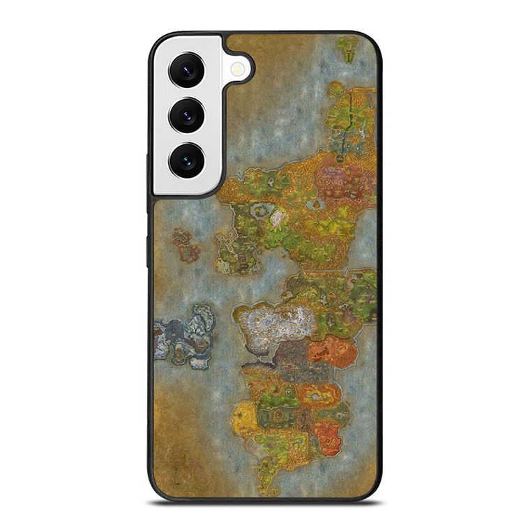 WORLD OF WARCRAFT GAMES MAP Samsung Galaxy S22 Case Cover