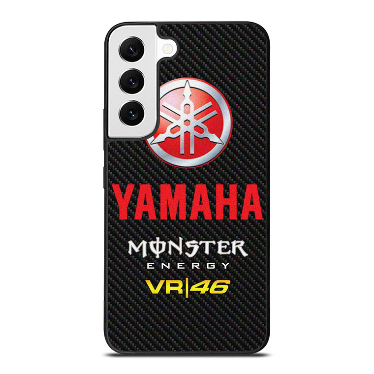 YAMAHA RACING VR46 CARBON LOGO Samsung Galaxy S22 Case Cover