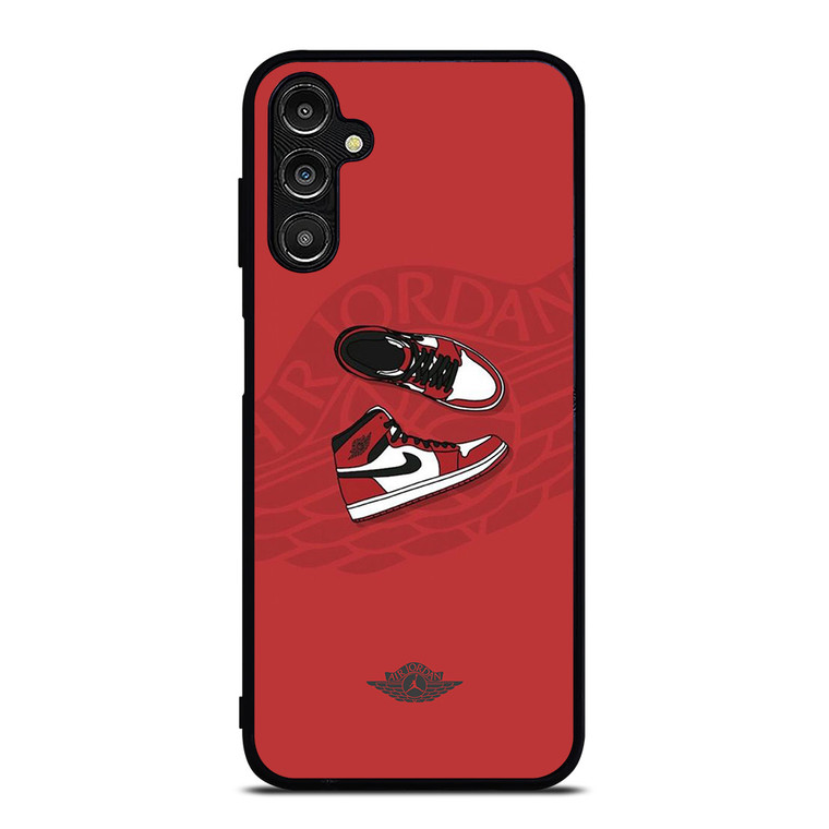 AIR JORDAN 1 SNEAKERS RED Samsung Galaxy A14 Case Cover