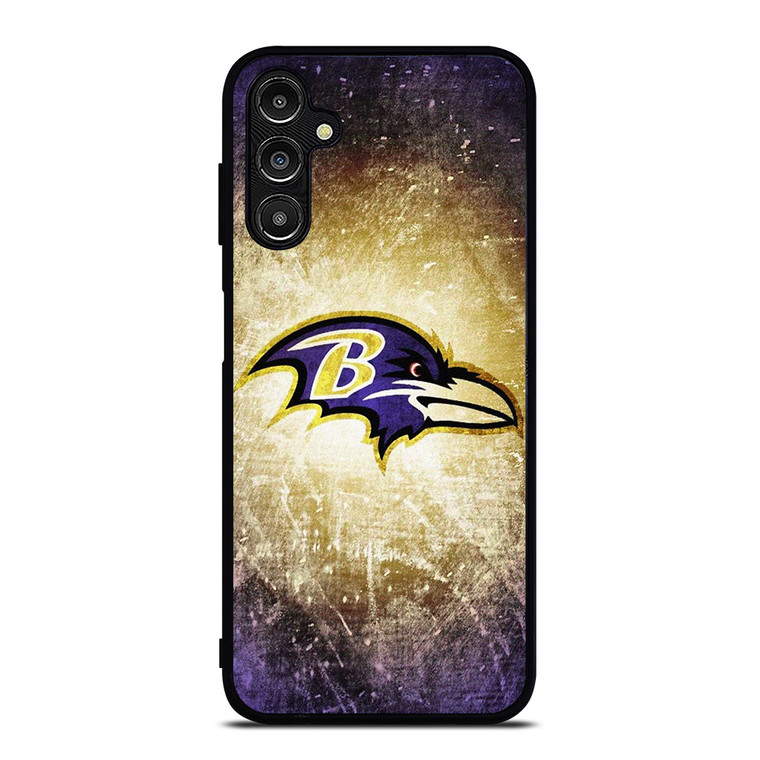 BALTIMORE RAVENS NFL METAL LOGO Samsung Galaxy A14 Case Cover