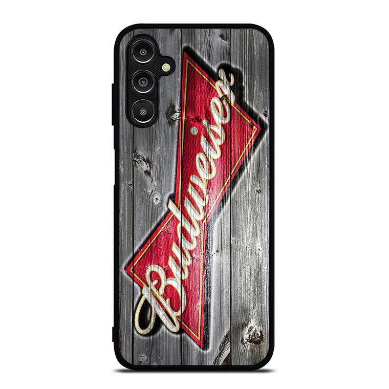 BUDWEISER BEER WOOD LOGO Samsung Galaxy A14 Case Cover