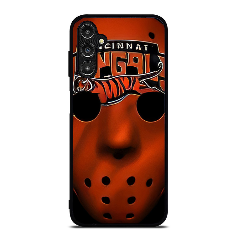 CINCINNATI BENGALS JASON FRIDAY MASK Samsung Galaxy A14 Case Cover