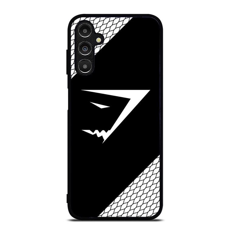 GYMSHARK WHITE CARBON LOGO Samsung Galaxy A14 Case Cover GYMSHARK WHITE CARBON LOGO Samsung Galaxy A14 Case Cover