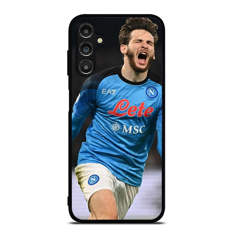 KHVICHA KVARATSKHELIA NAPOLI FOOTBALL Samsung Galaxy A14 Case Cover