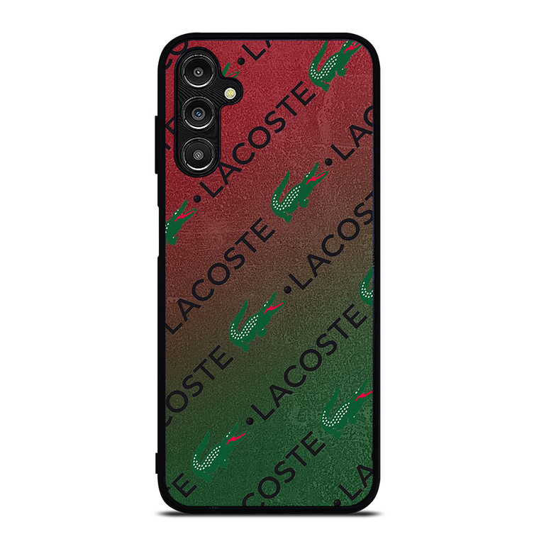 LACOSTE CROCODILE LOGO PATTERN Samsung Galaxy A14 Case Cover