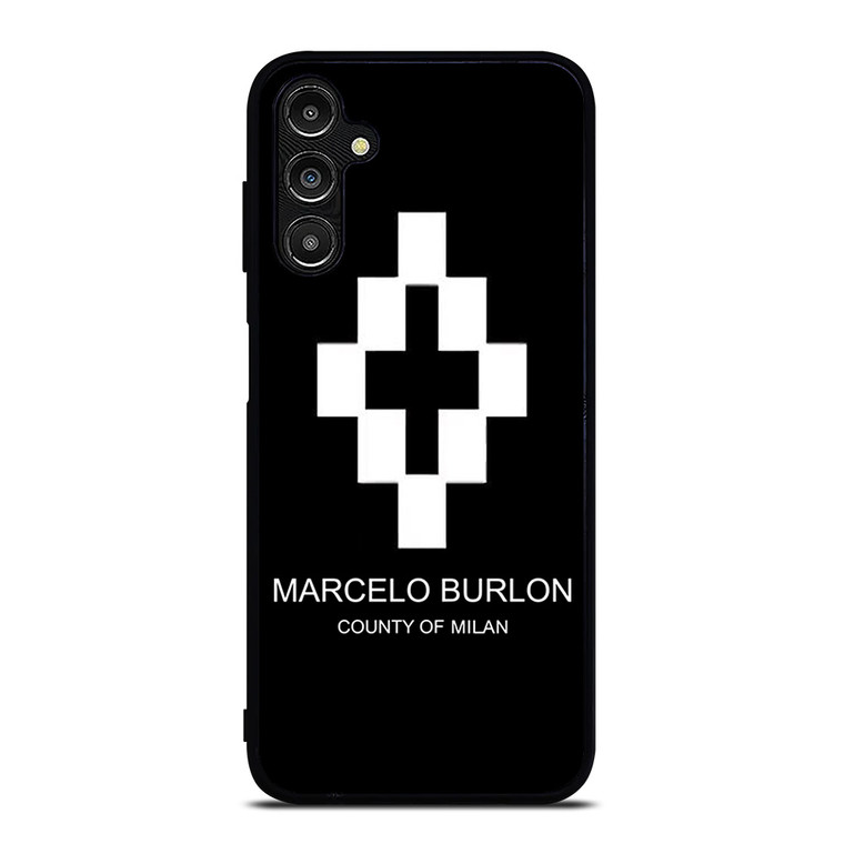 MARCELO BURLON MILAN LOGO Samsung Galaxy A14 Case Cover