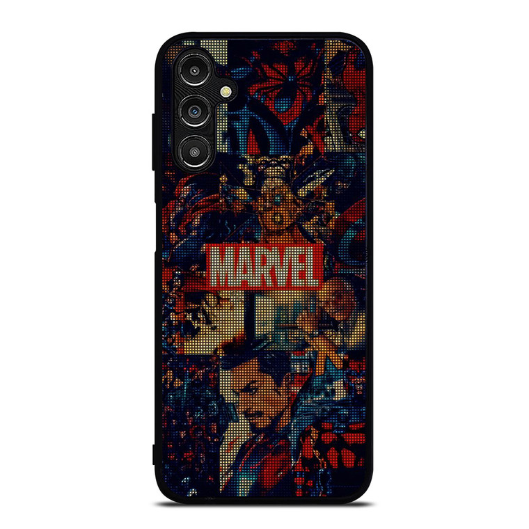 MARVEL COMICS HALFTONE COLLAGE Samsung Galaxy A14 Case Cover