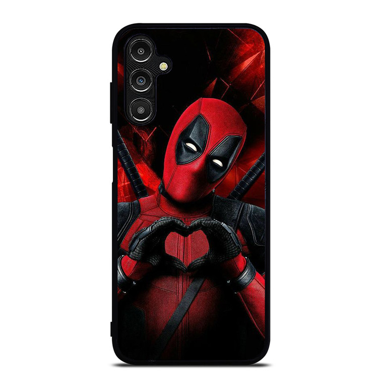 MARVEL DEADPOOL LOVE SIGN Samsung Galaxy A14 Case Cover