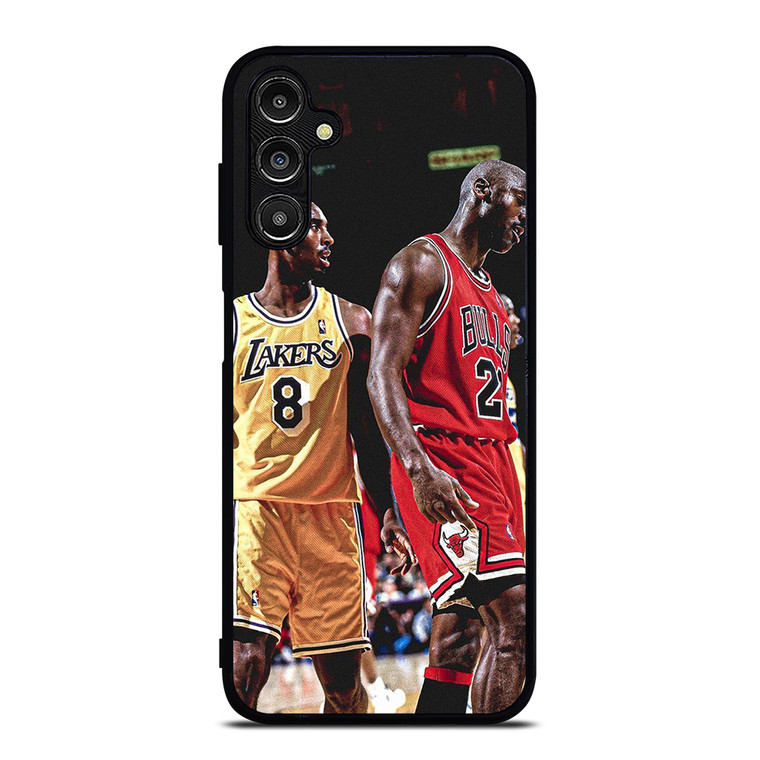 NBA LEGENDS KOBE BRYANT MICHAEL JORDAN Samsung Galaxy A14 Case Cover NBA LEGENDS KOBE BRYANT MICHAEL JORDAN Samsung Galaxy A14 Case Cover
