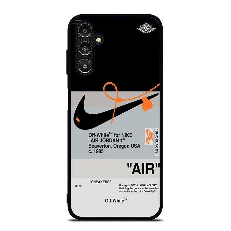 NIKE AIR JORDAN 1 OFF WHITE BLACK Samsung Galaxy A14 Case Cover NIKE AIR JORDAN 1 OFF WHITE BLACK Samsung Galaxy A14 Case Cover