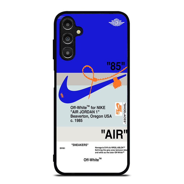 NIKE AIR JORDAN 1 OFF WHITE BLUE Samsung Galaxy A14 Case Cover NIKE AIR JORDAN 1 OFF WHITE BLUE Samsung Galaxy A14 Case Cover