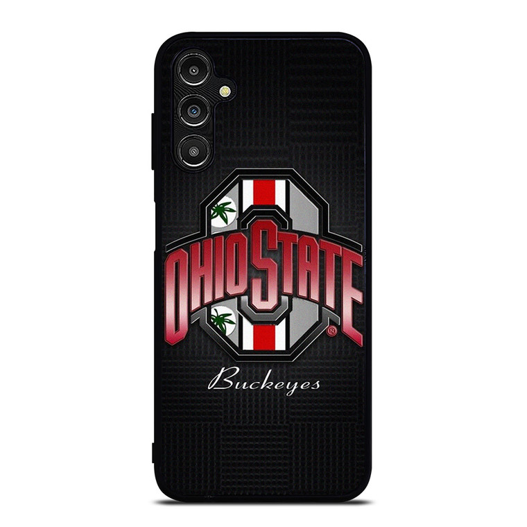 OHIO STATE BUCKEYES WEED METAL SYMBOL Samsung Galaxy A14 Case Cover OHIO STATE BUCKEYES WEED METAL SYMBOL Samsung Galaxy A14 Case Cover