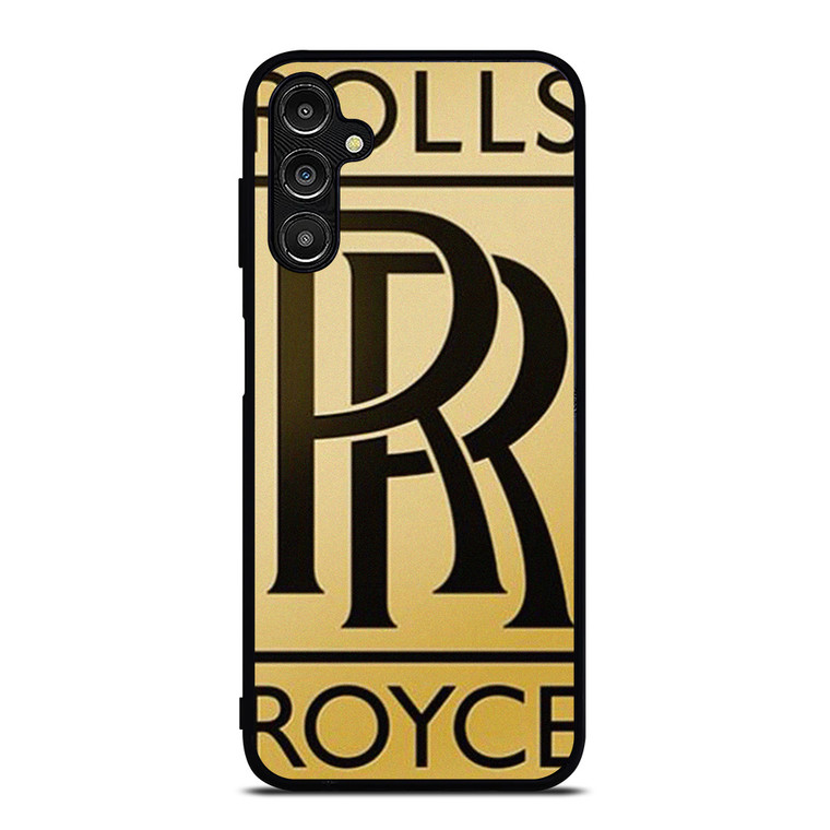 ROLLS ROYCE GOLD LOGO Samsung Galaxy A14 Case Cover