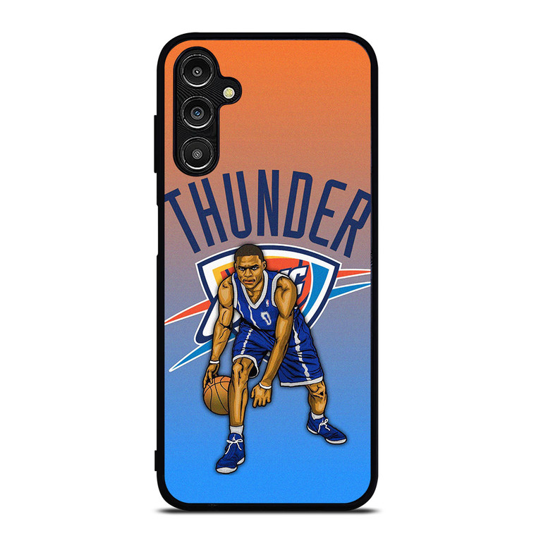 RUSSELL WESTBROOK OKC OKLAHOMA CITY THUNDER 2 Samsung Galaxy A14 Case Cover