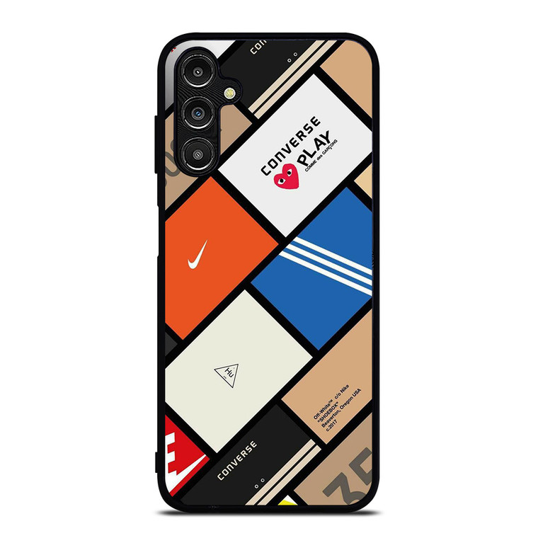 SNEAKERS BOXES COLLECTIONS Samsung Galaxy A14 Case Cover SNEAKERS BOXES COLLECTIONS Samsung Galaxy A14 Case Cover