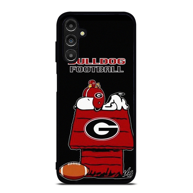 SNOOPY GEORGIA BULLDOGS FOOTBALL Samsung Galaxy A14 Case Cover