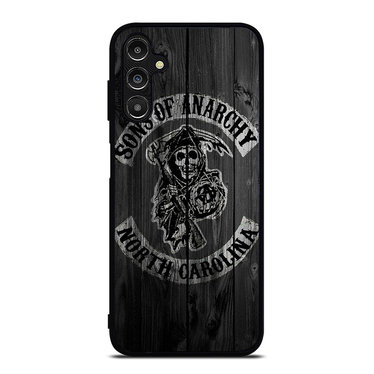 SONS OF ANARCHY NORTH CAROLINA WOOD LOGO Samsung Galaxy A14 Case Cover