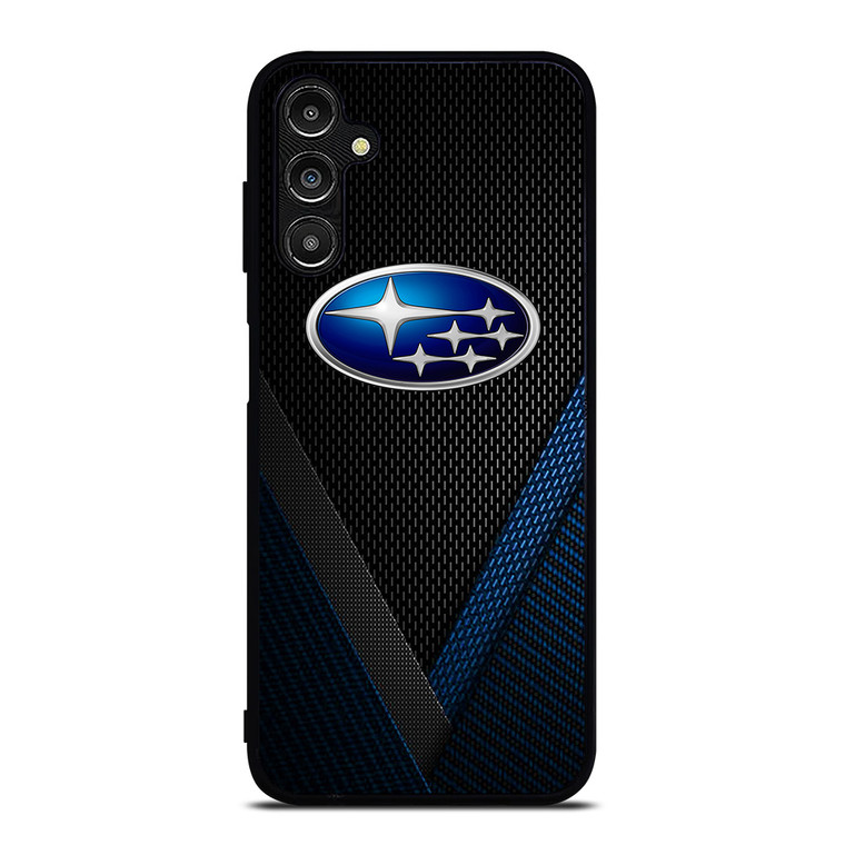 SUBARU BLUE CARBON EMBLEM Samsung Galaxy A14 Case Cover