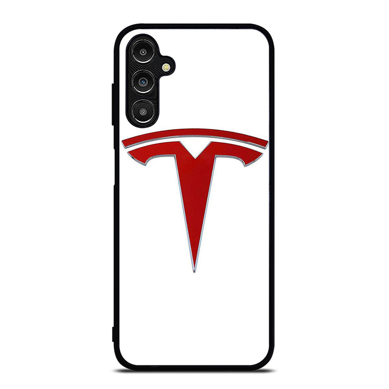 TESLA RED EMBLEM Samsung Galaxy A14 Case Cover
