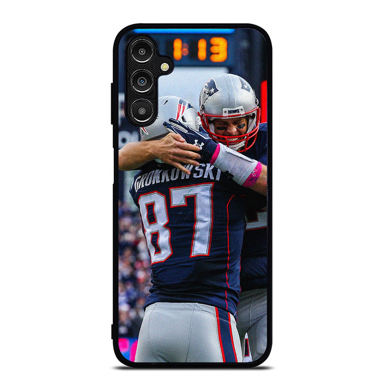 TOM BRADY X ROB GRONKOWSKI NEW ENGLAND PATRIOT Samsung Galaxy A14 Case Cover