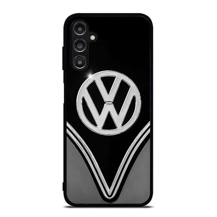 VW VOLKSWAGEN BLACK CHROME EMBLEM Samsung Galaxy A14 Case Cover VW VOLKSWAGEN BLACK CHROME EMBLEM Samsung Galaxy A14 Case Cover