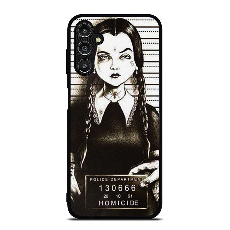 WEDNESDAY ADAMS MUGSHOT Samsung Galaxy A14 Case Cover