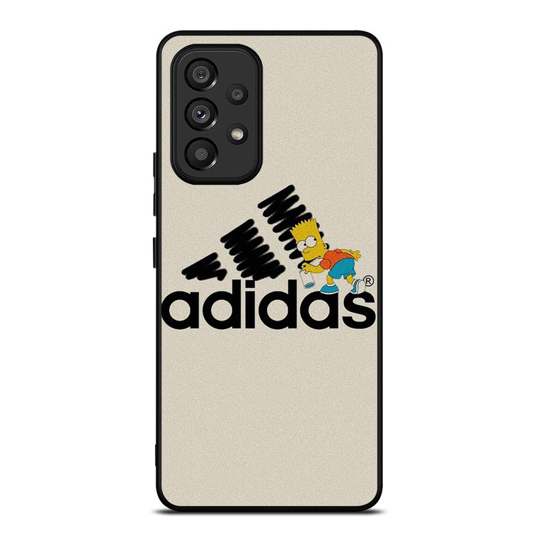 ADIDAS BART SIMPSONS CARTOON LOGO Samsung Galaxy A53 Case Cover
