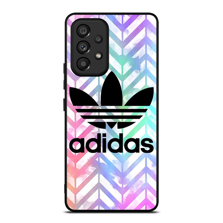 ADIDAS COLORFUL ZIG ZAG LOGO Samsung Galaxy A53 Case Cover ADIDAS COLORFUL ZIG ZAG LOGO Samsung Galaxy A53 Case Cover