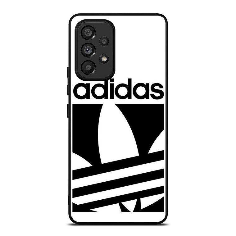 ADIDAS LOGO WHITE Samsung Galaxy A53 Case Cover