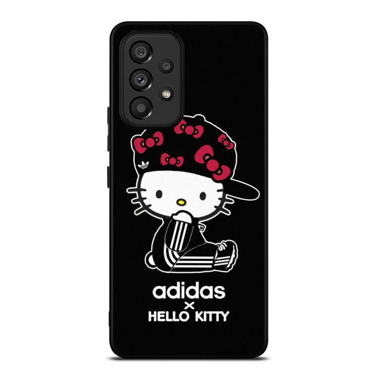 ADIDAS X HELLO KITTY BLACK Samsung Galaxy A53 Case Cover