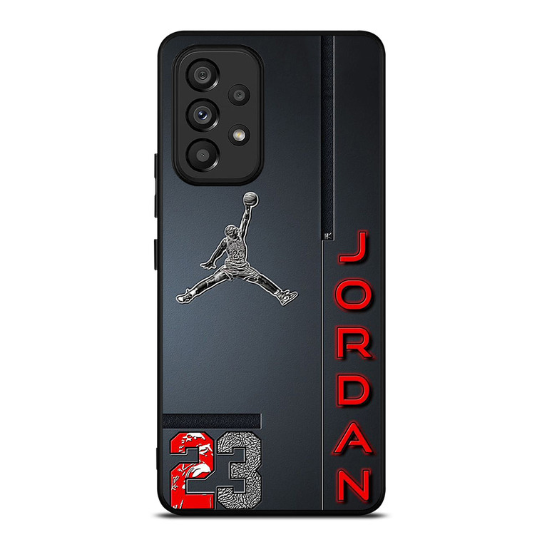 AIR JORDAN 23 METAL EMBLEM Samsung Galaxy A53 Case Cover
