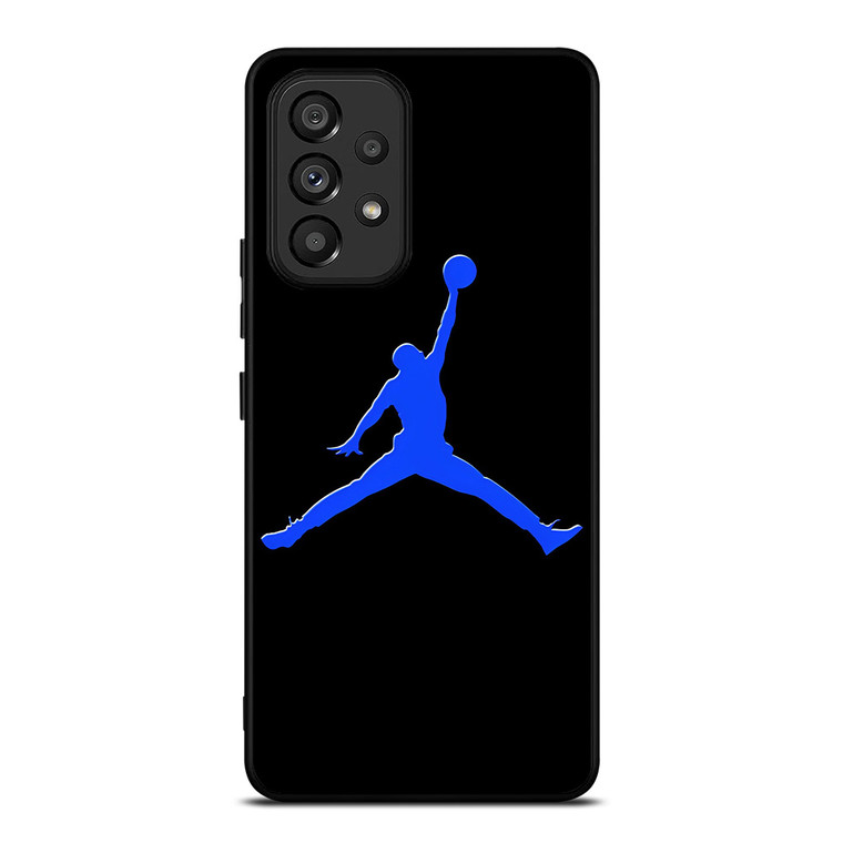 AIR JORDAN BLUE LOGO Samsung Galaxy A53 Case Cover
