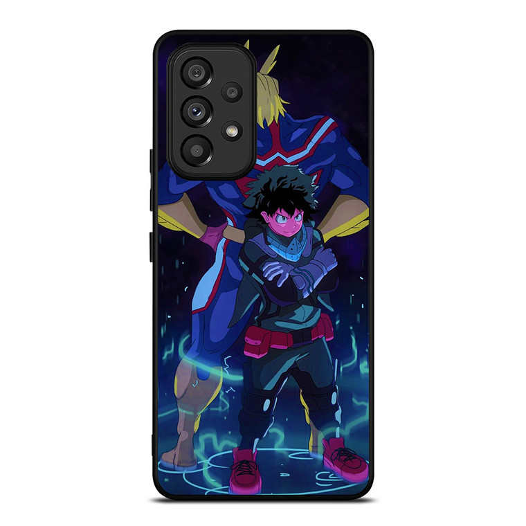 ALL MIGHT DEKU MY HERO ACADEMIA ANIME Samsung Galaxy A53 Case Cover