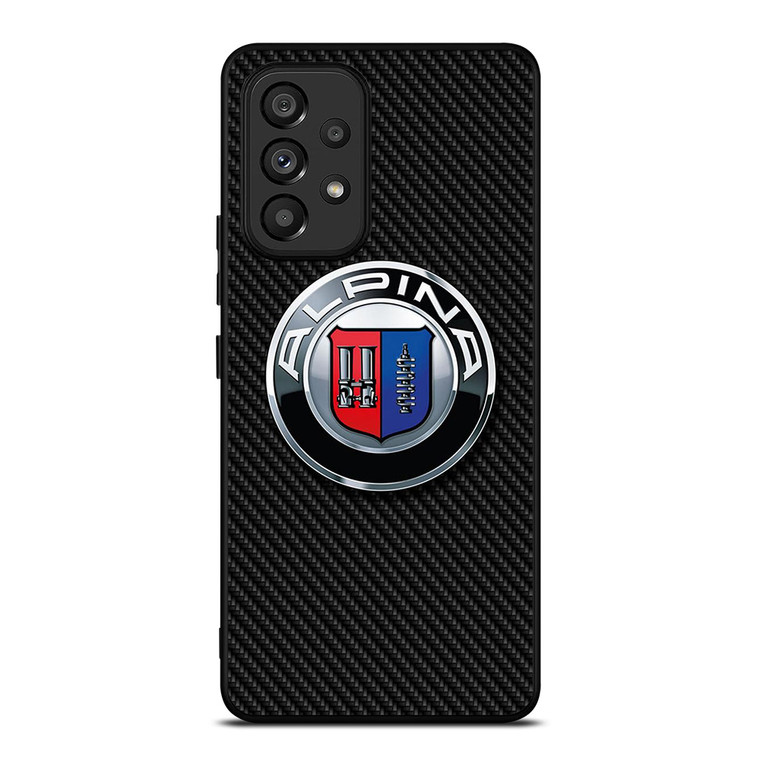ALPINA AUTOMOBILE CARBON EMBLEM Samsung Galaxy A53 Case Cover