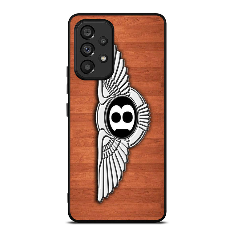 BENTLEY CAR WOODEN EMBLEM Samsung Galaxy A53 Case Cover