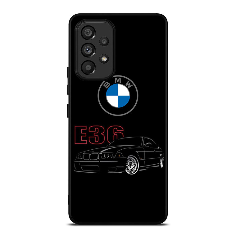 BMW E36 RETRO LOGO Samsung Galaxy A53 Case Cover