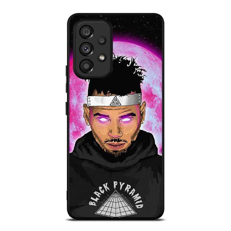 CHRIS BROWN SINGER CARTOON Samsung Galaxy A53 Case Cover