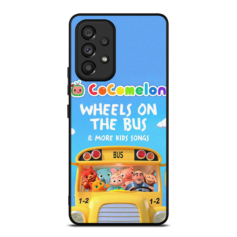 COCOMELON WHEELS ON THE BUS CARTOON Samsung Galaxy A53 Case Cover
