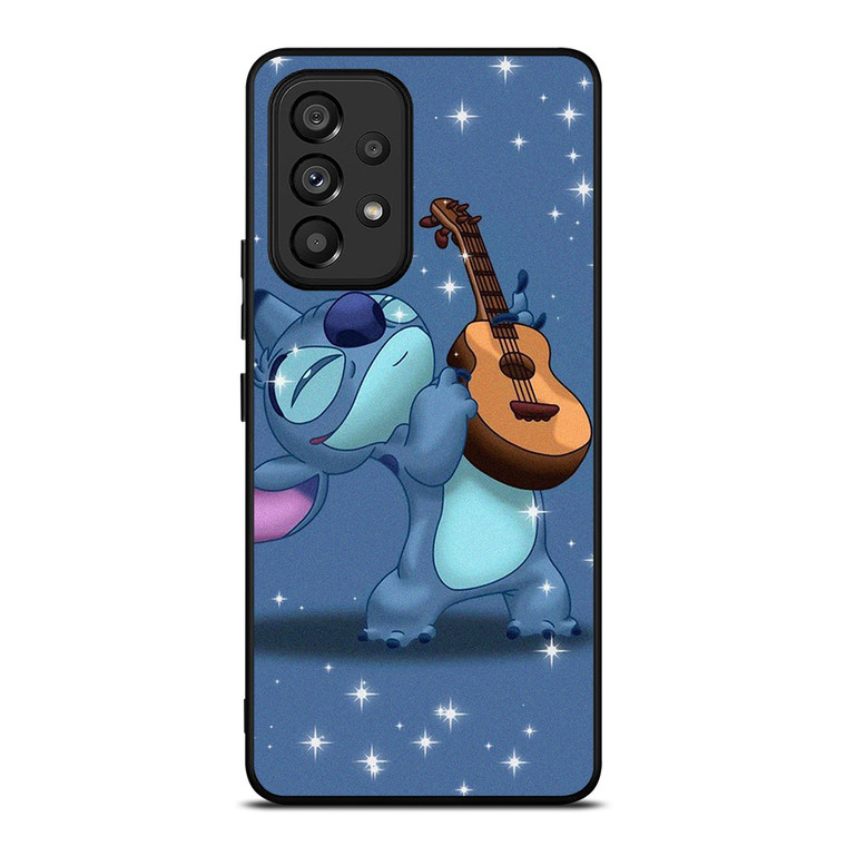 DISNEY STICH PLAYING GUITAR Samsung Galaxy A53 Case Cover
