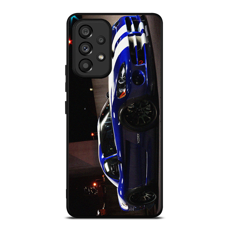 DODGE VIPER BLUE Samsung Galaxy A53 Case Cover DODGE VIPER BLUE Samsung Galaxy A53 Case Cover